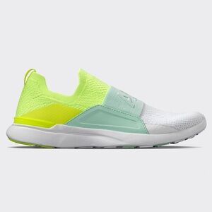 APL TechLoom Bliss Yellow/Mint Sneakers Size 6.5 – Gently Worn